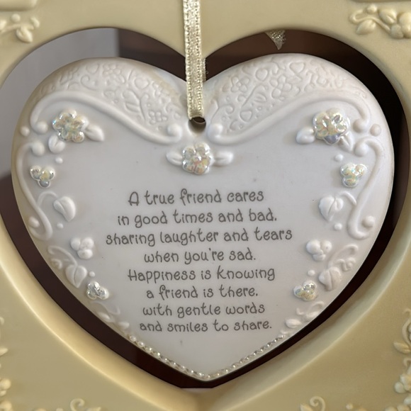 Enesco *VINTAGE* 1997 Precious Moments “Smiles of Friendship” Swinging Heart - Picture 9 of 13